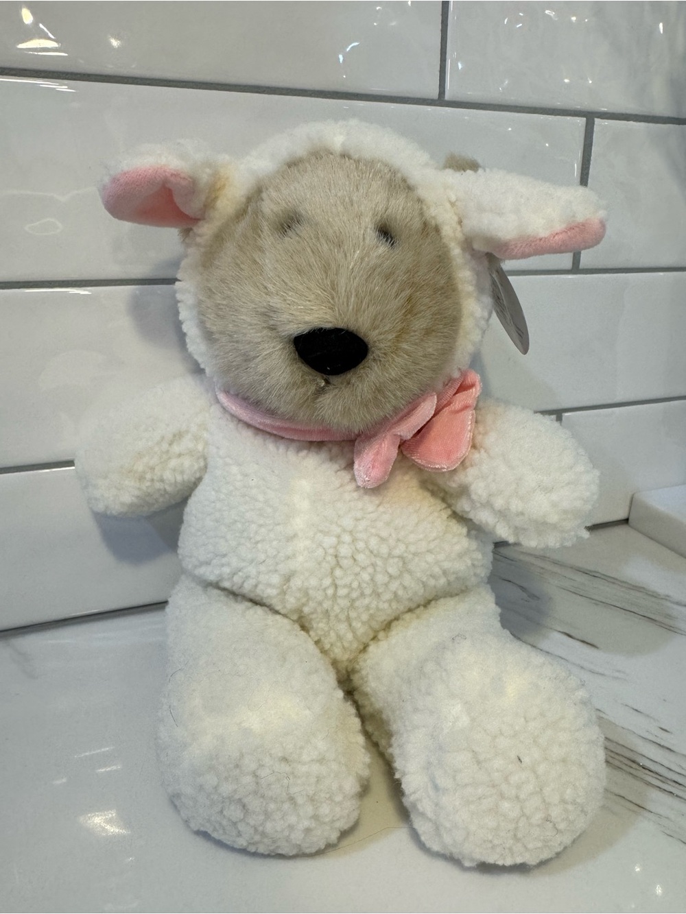 Starbucks Bearista Bear 10th Edition Easter Lamb Plush Stuffed Animal